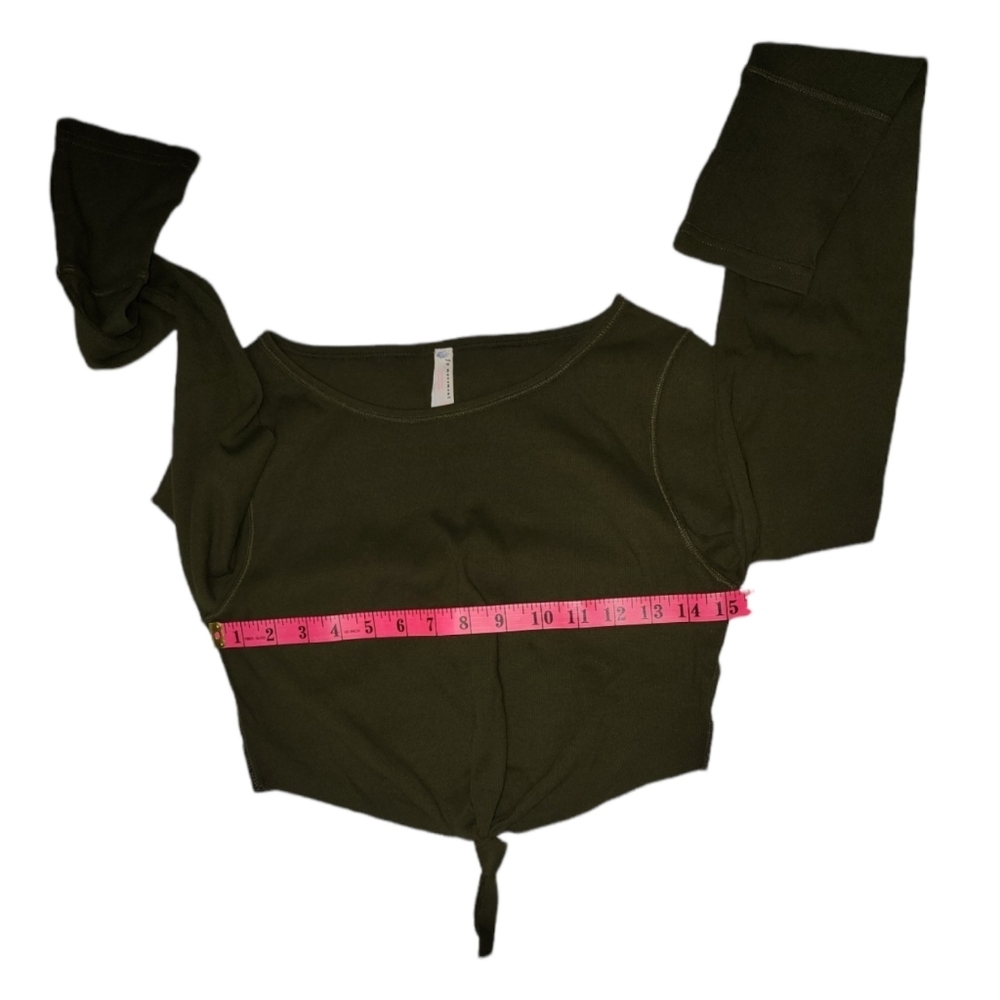 Olive Crop Top From Free People - Picture 6 of 6